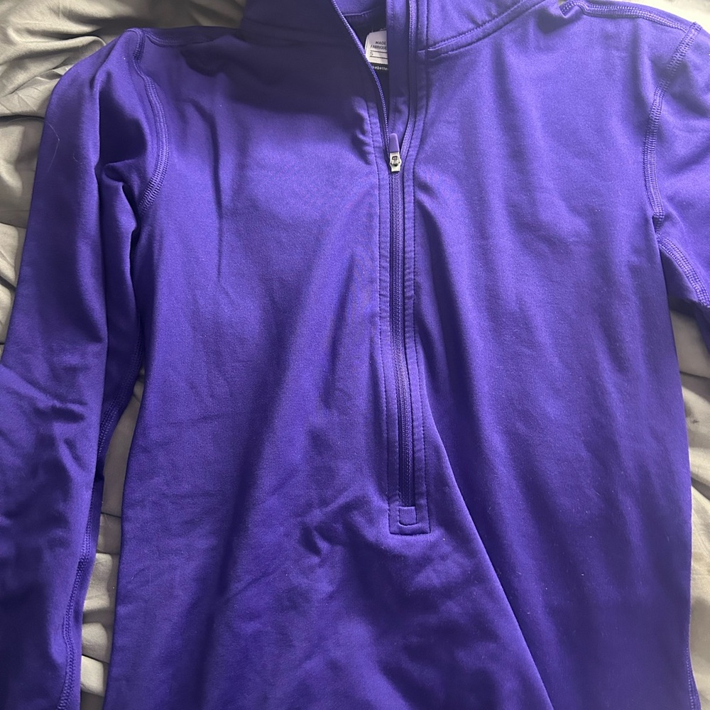 Nike Pro Dri-Fit Half Zip Pullover – Purple (Women’s Small)
